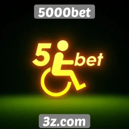 Acessibilidade e design do site 5000bet